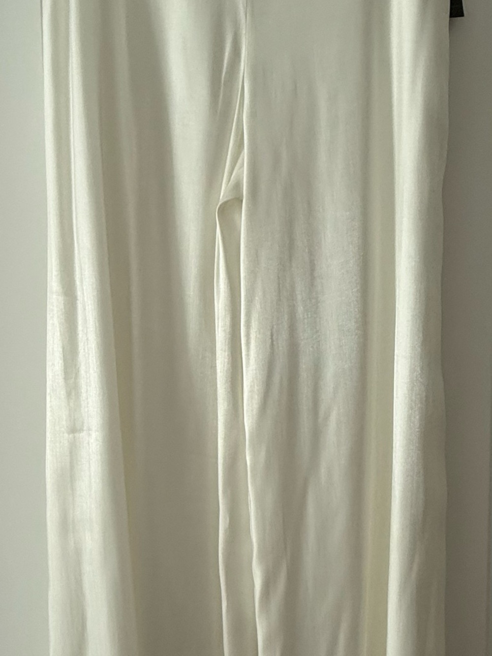 Cream Prelude, made in India Wide-Leg Pants size M NWT